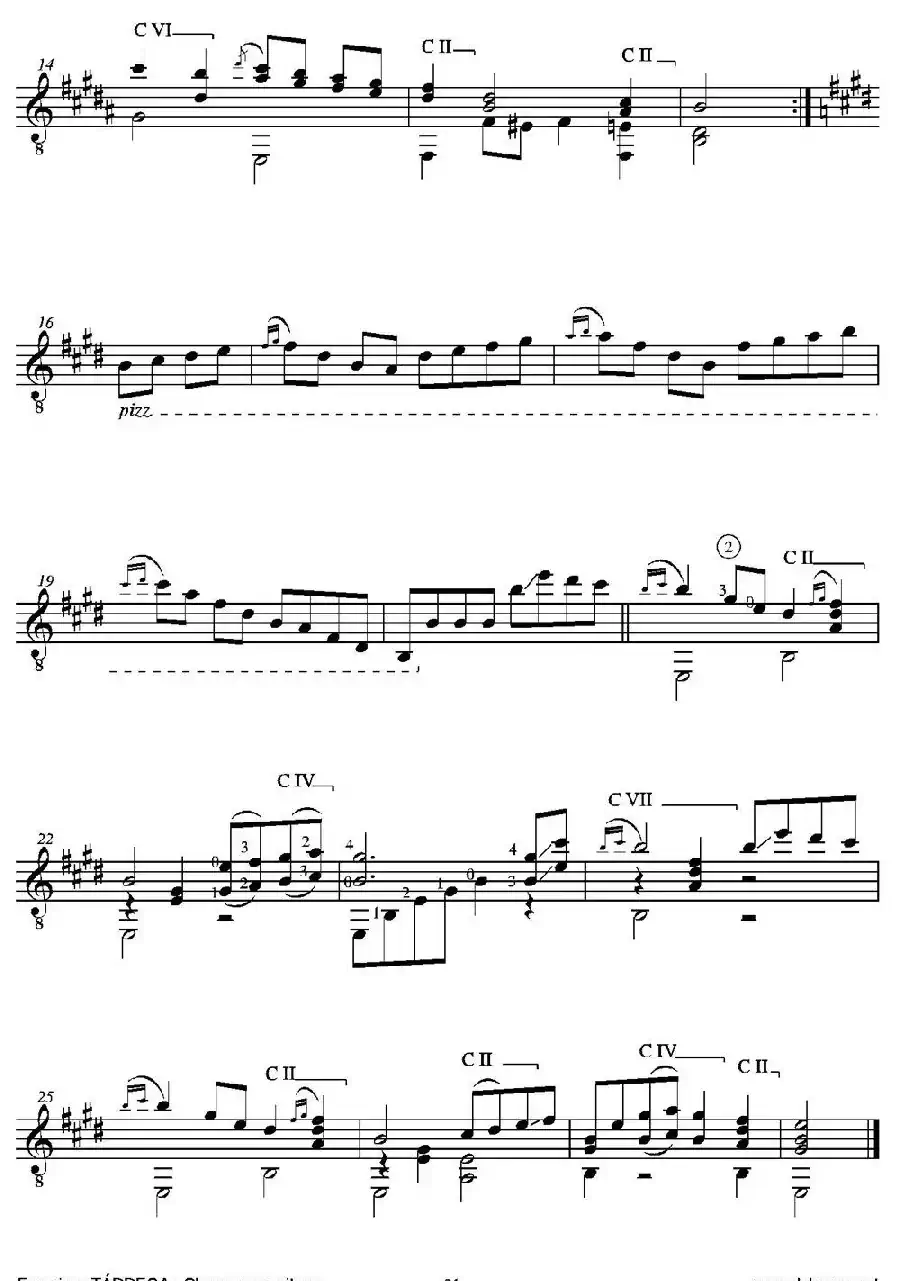 PAVANA（古典吉他）