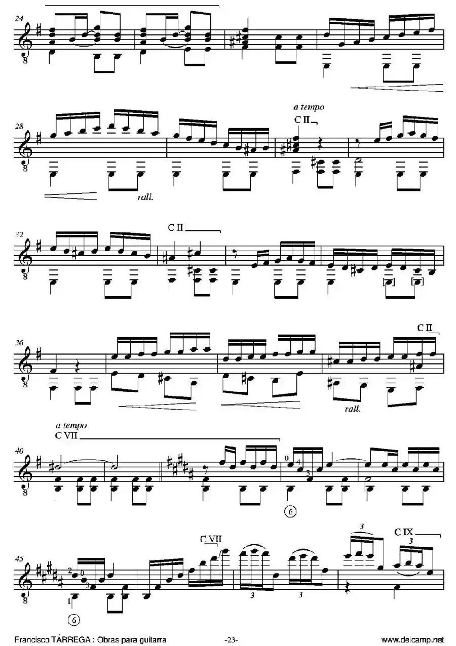 DANZA MORA（古典吉他）