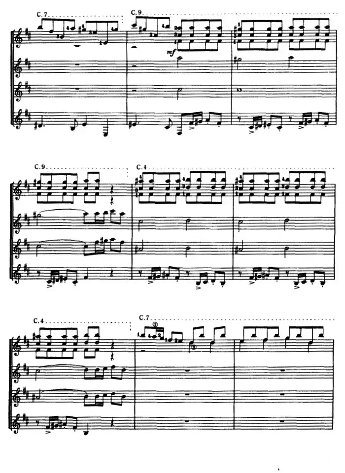 D大调协奏曲（古典吉他三重奏）