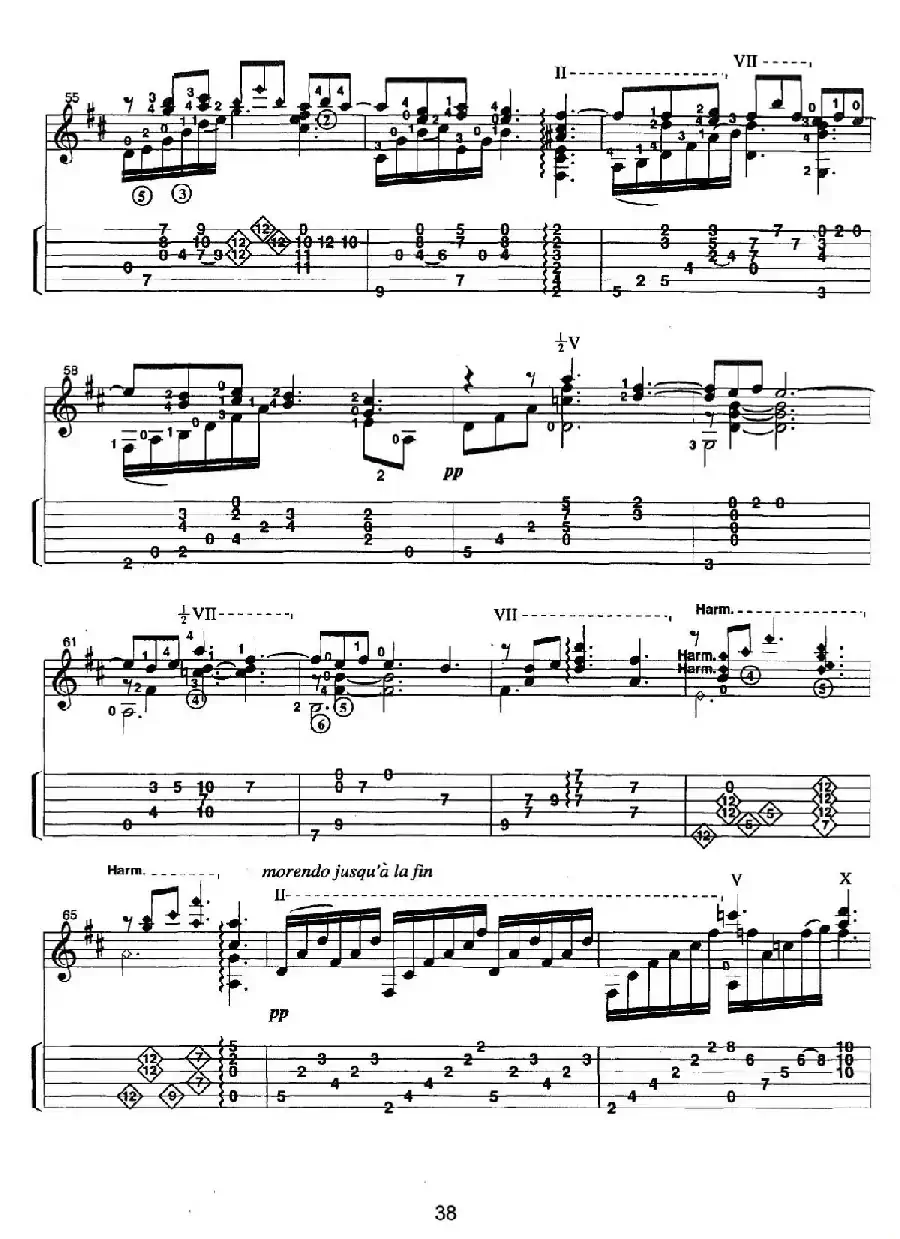 古典吉他：From the Dance（Clair de Lune）