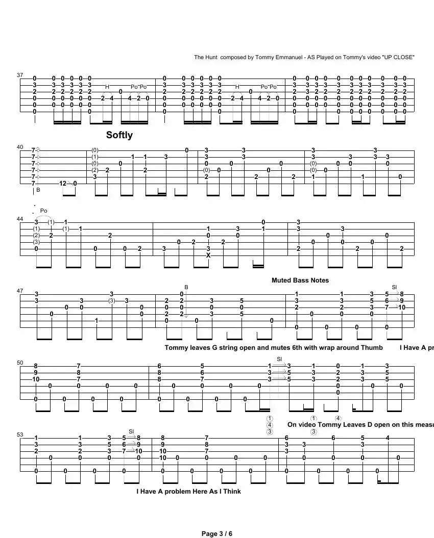 tommy emmanuel：the hunt from up close video（指弹吉它）
