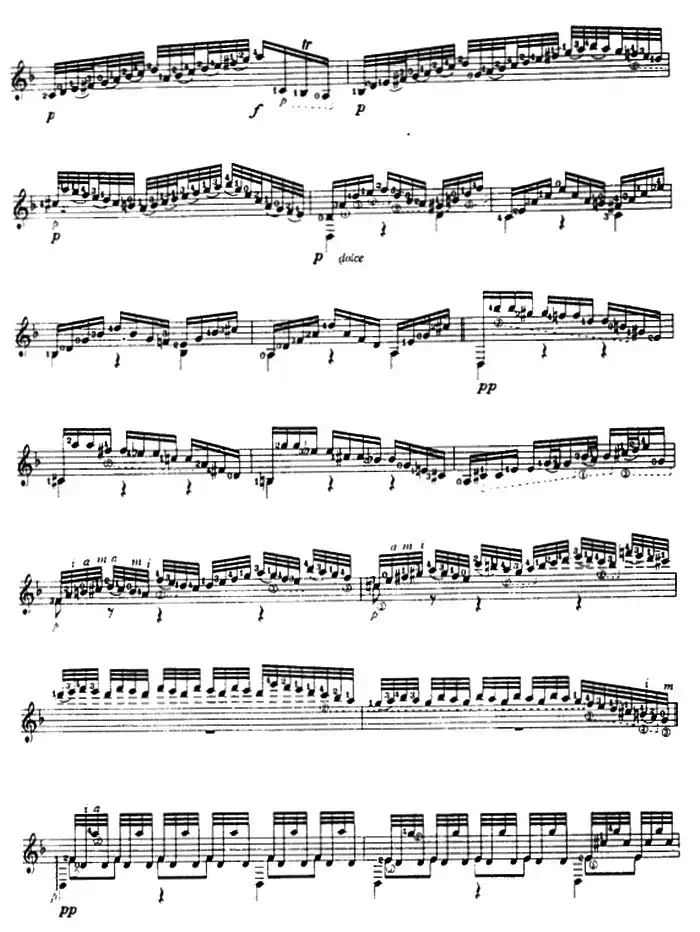 恰空舞曲（古典吉他）