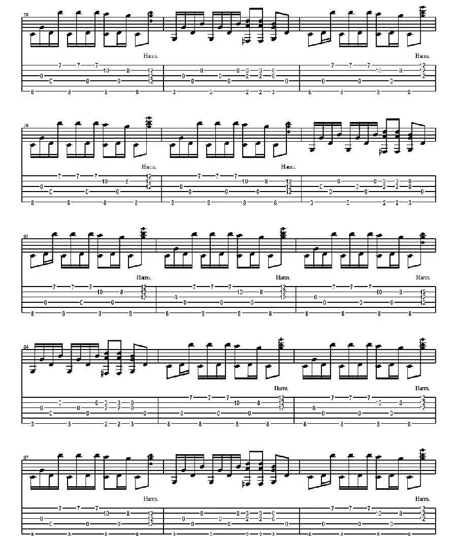 tommy emmanuel：haba na haba（指弹吉他）