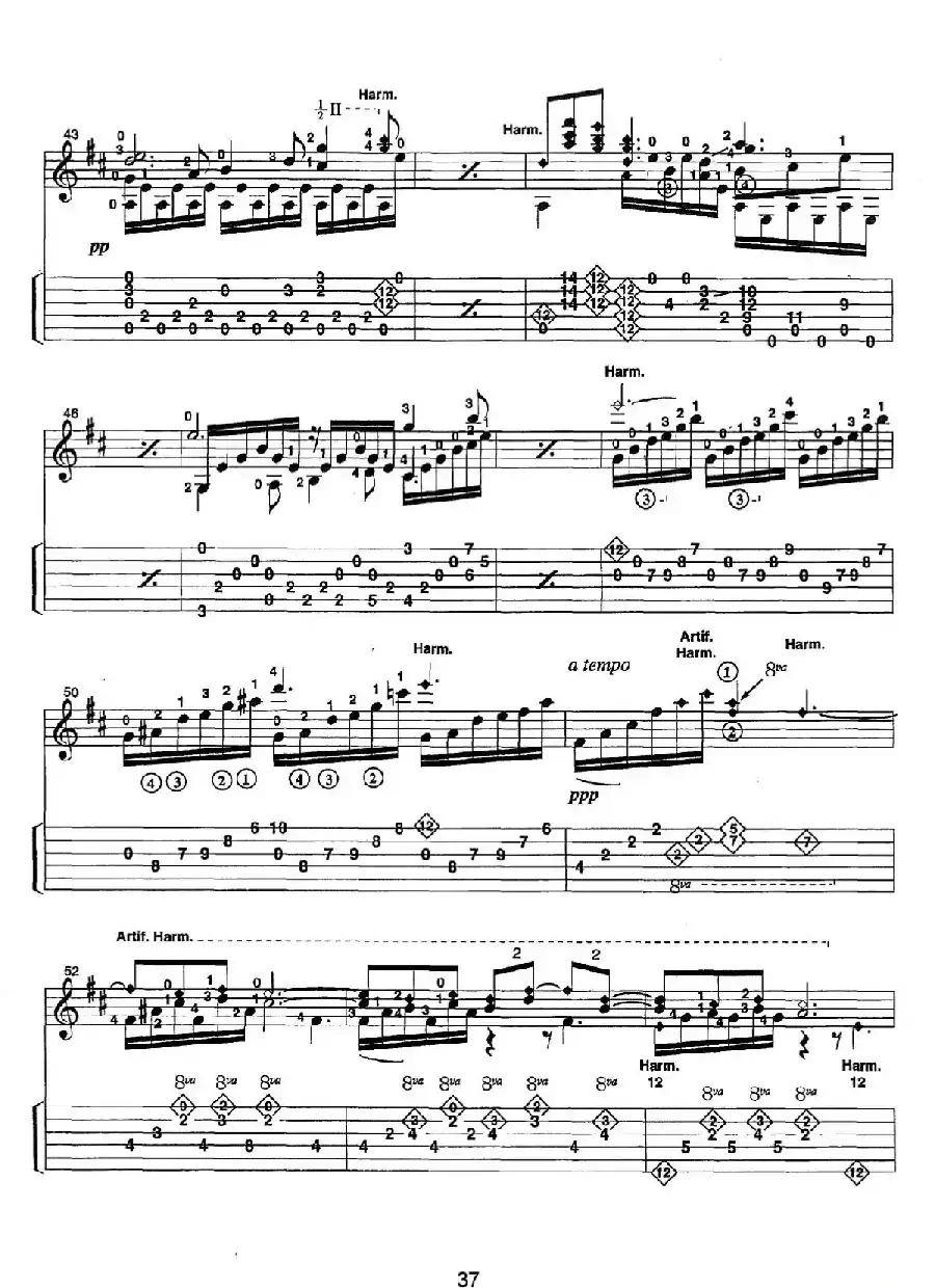 古典吉他：From the Dance（Clair de Lune）