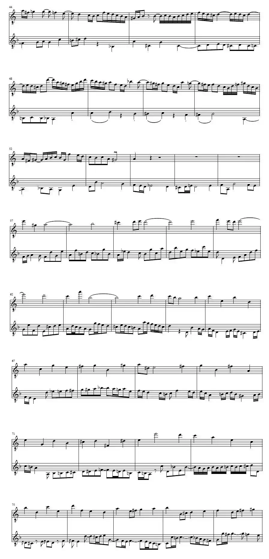 Canon（in Hypodiatessaron [卡农 吉他二重奏]）