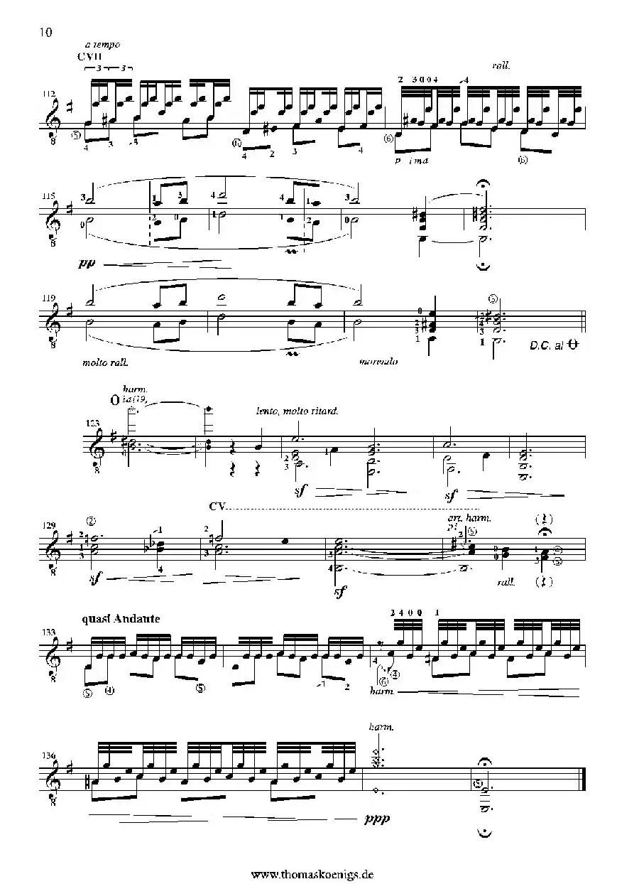 Asturias op.47 5（古典吉他）