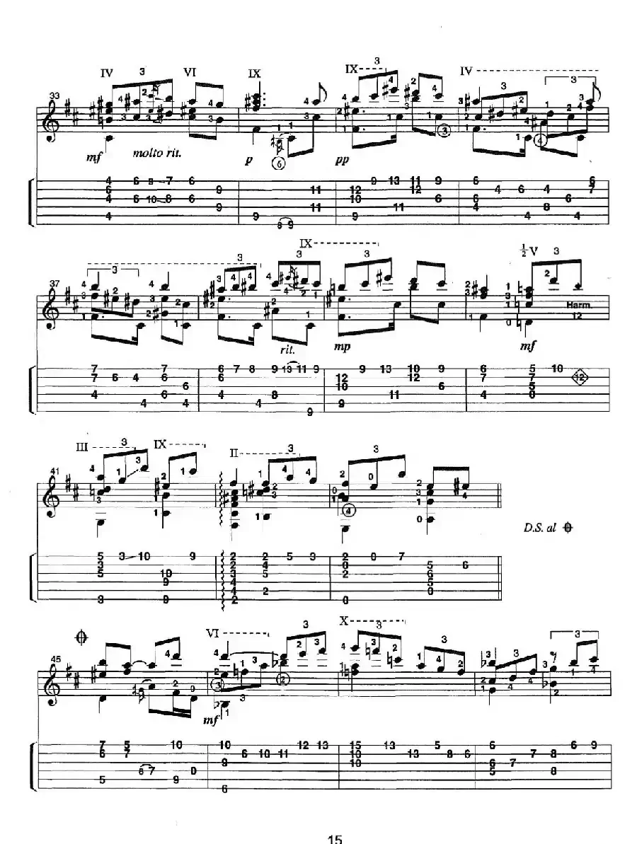 古典吉他：From the Dance（Tango）