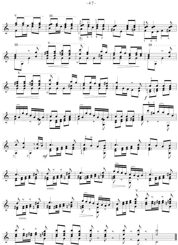 Sor-Coste《26 Studies》（STUDY 25）