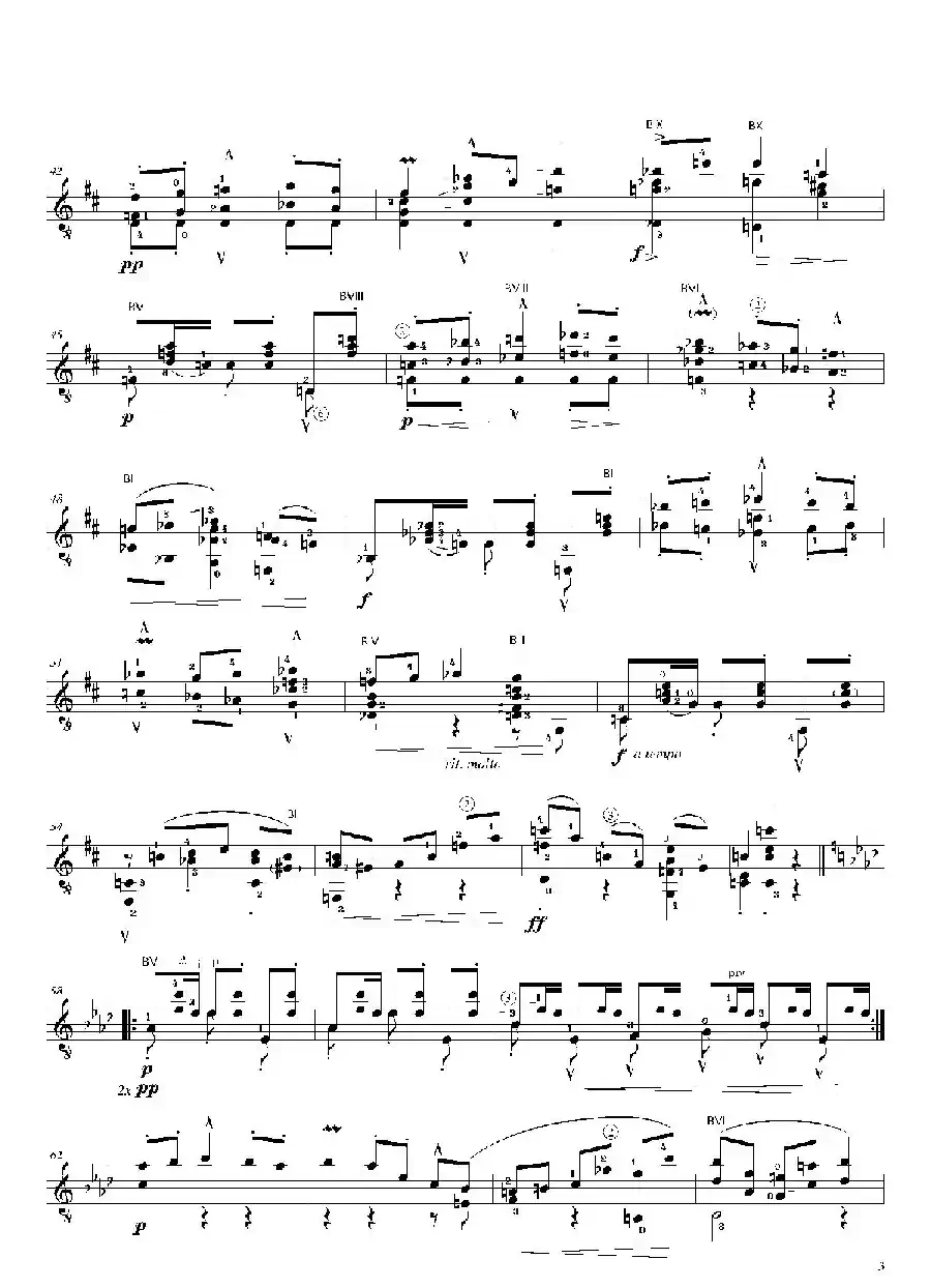 Albeniz Castilla（古典吉他）