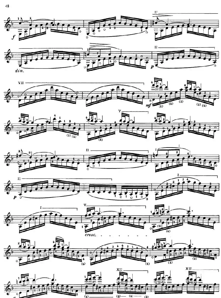 Joaquin Rodrigo Music for Guitar（罗德里戈吉他音乐P47-53）（古典吉他）