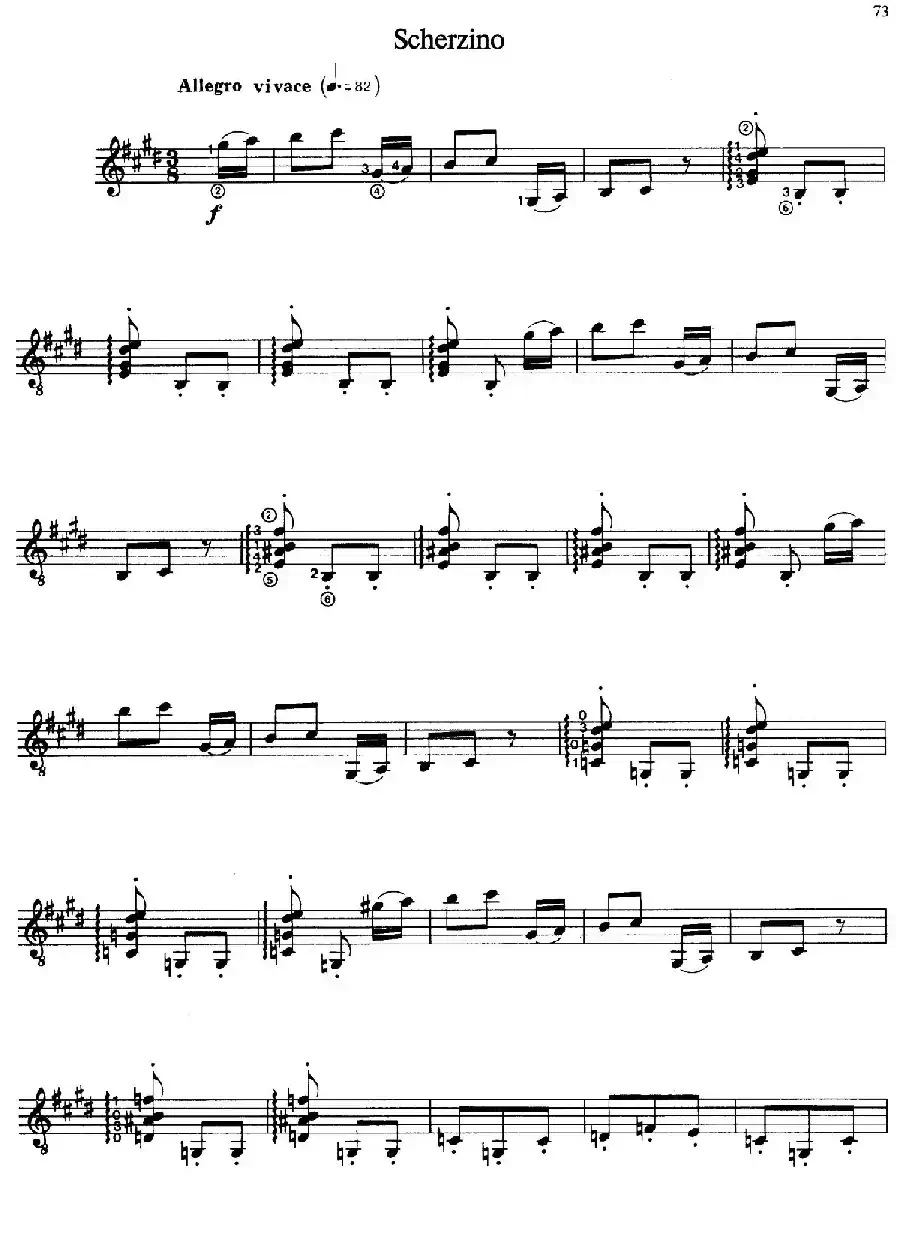 Joaquin Rodrigo Music for Guitar（罗德里戈吉他音乐P69-79（古典吉他）