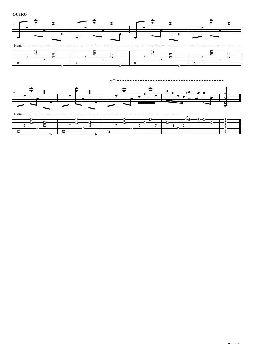 tommy emmanuel：smokey mountain lullaby（指弹吉它）