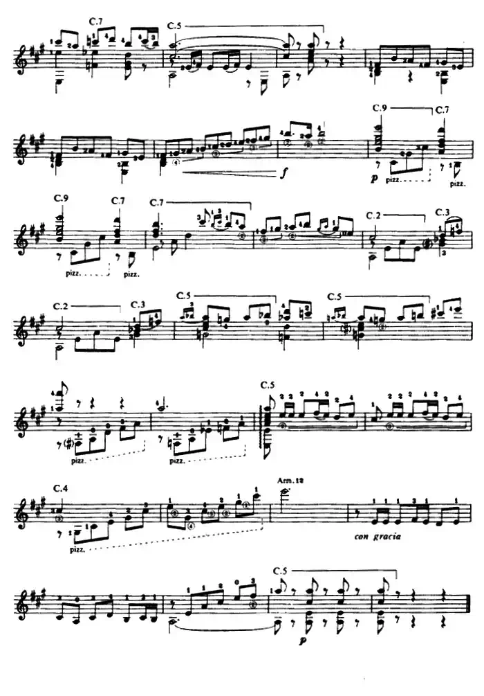 奏鸣曲·第一乐章（古典吉他）