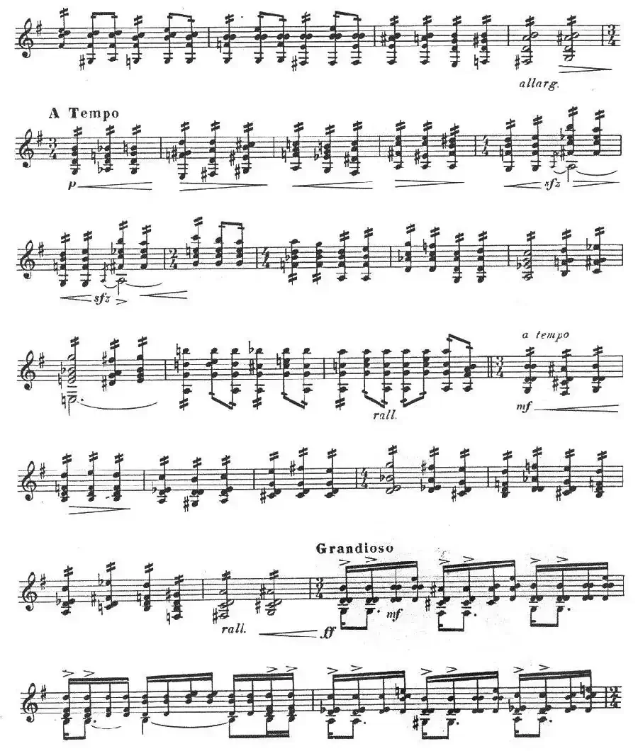练习曲第四号