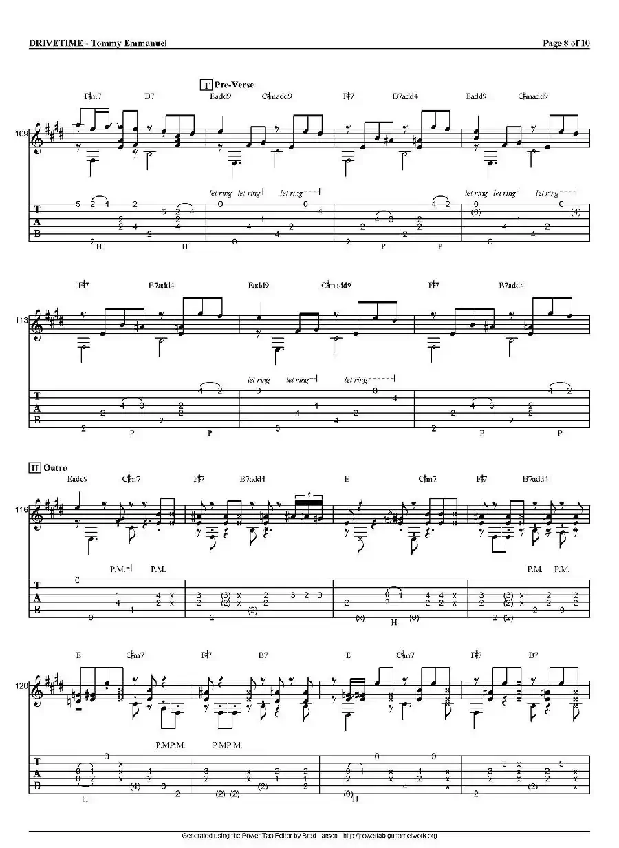 tommy emmanuel：drivetime（指弹吉他）