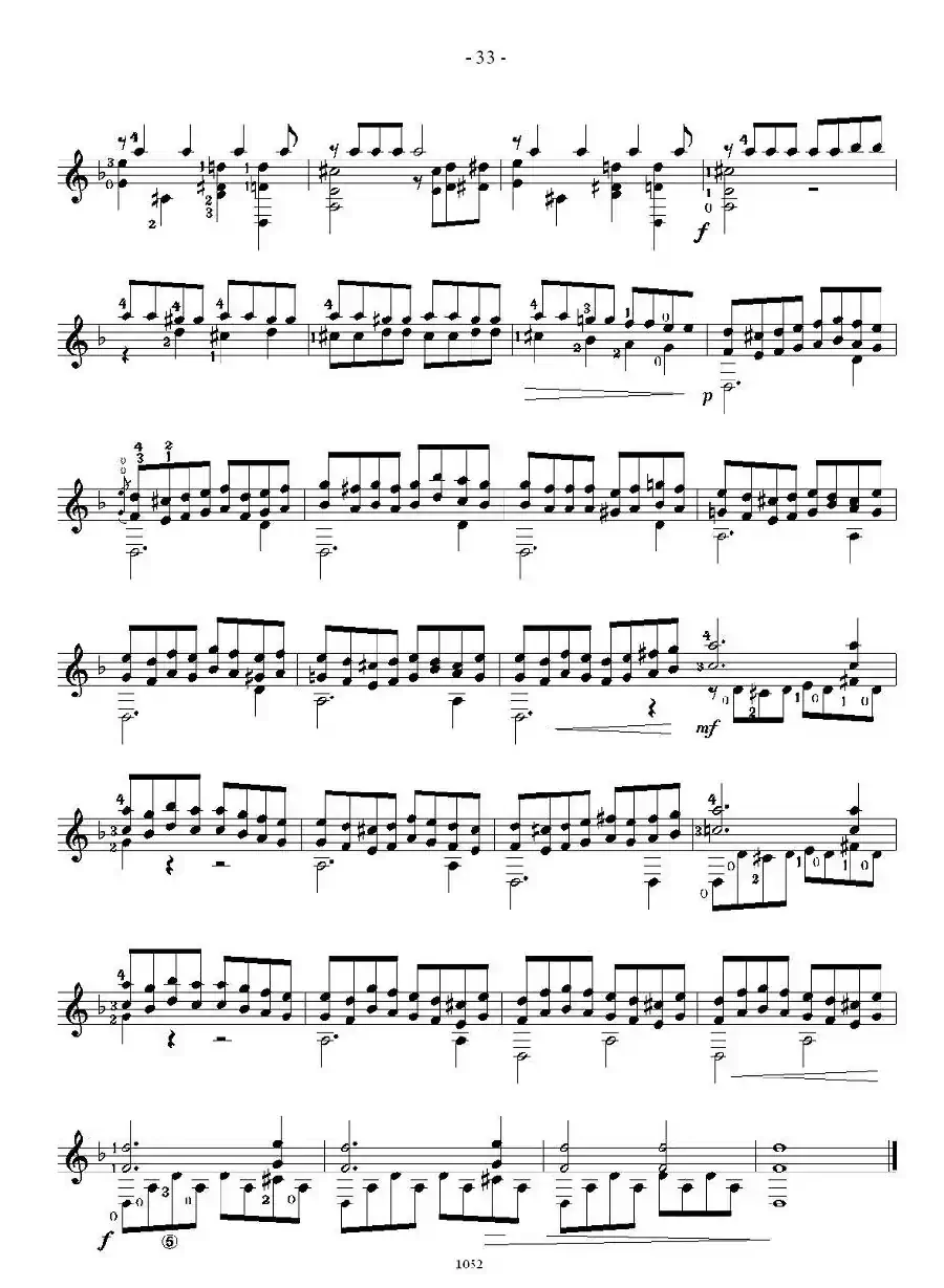 索尔·克斯特26首练习曲之16——20