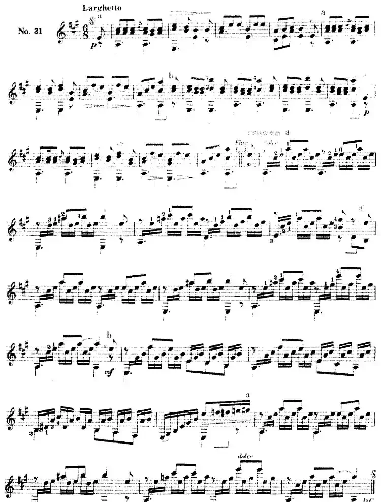 西班牙吉他独奏曲：五十首渐进练习曲