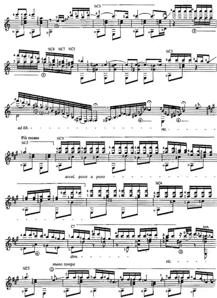Divagacion（古典吉他）