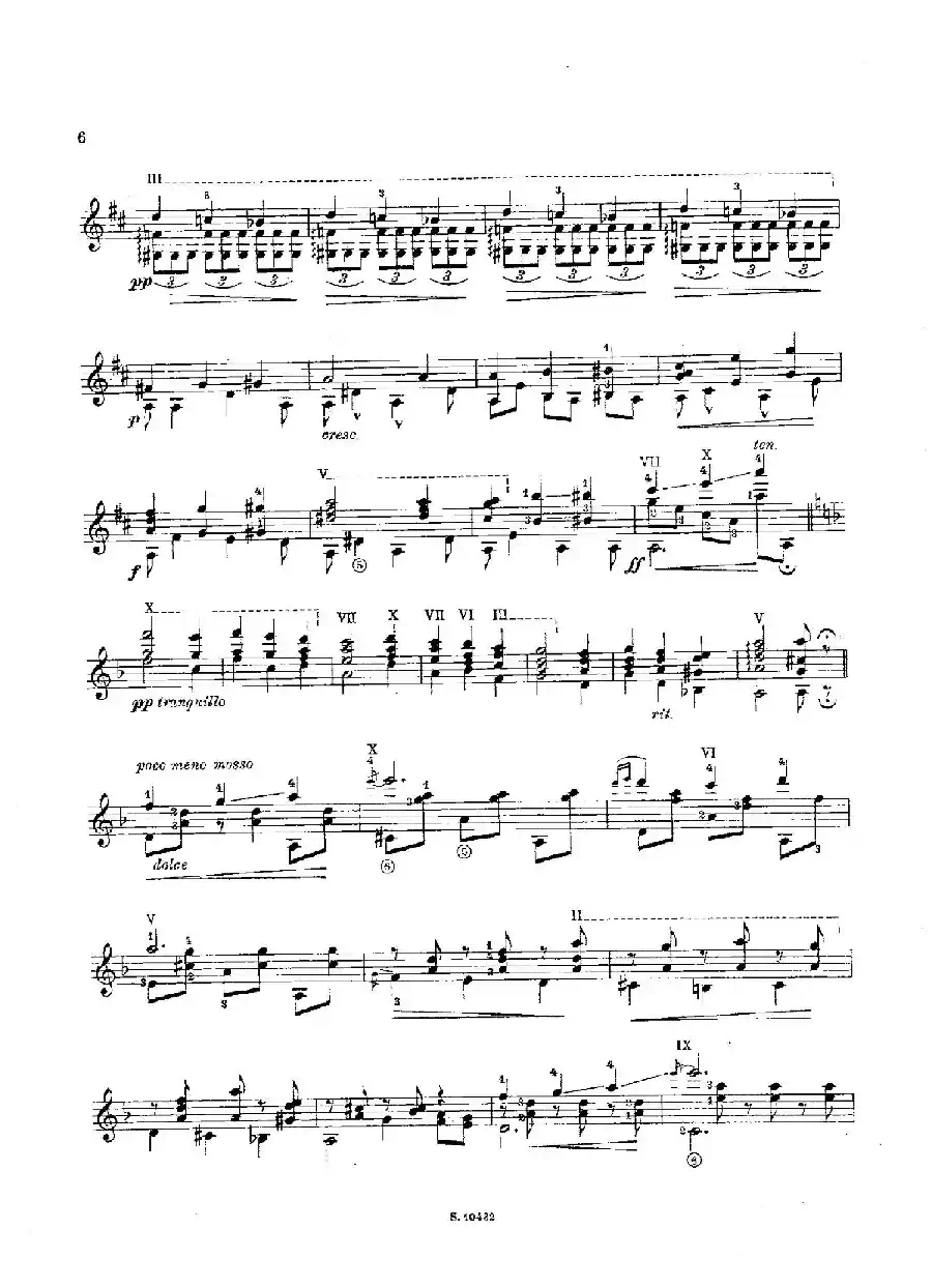 Cordoba(Cantos de Espana)（古典吉他）