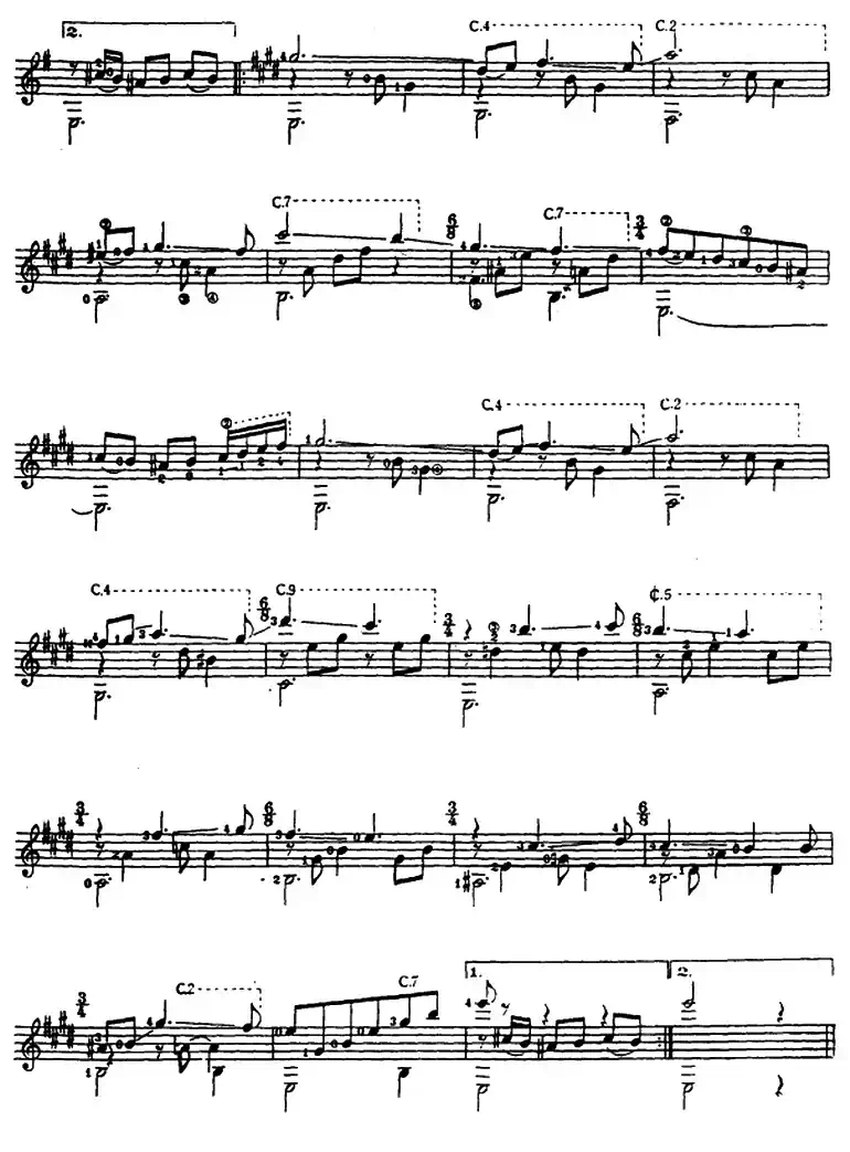委内瑞拉舞曲3号（古典吉它）