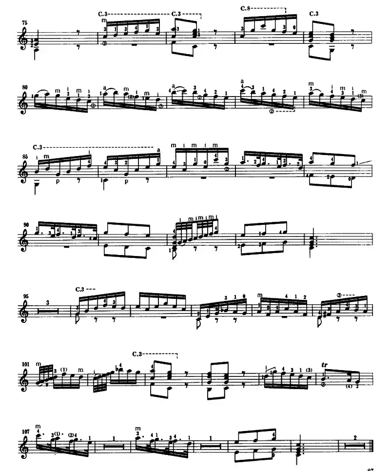 协奏曲（巴斯顿作曲版）（古典吉他）