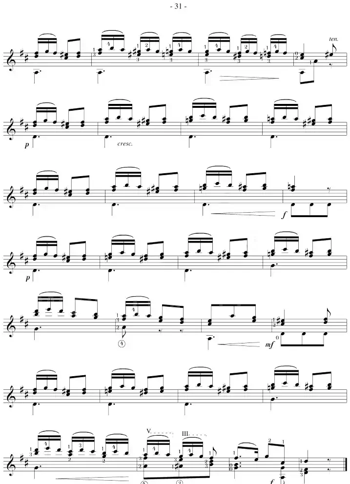 Sor-Coste《26 Studies》（STUDY 18）