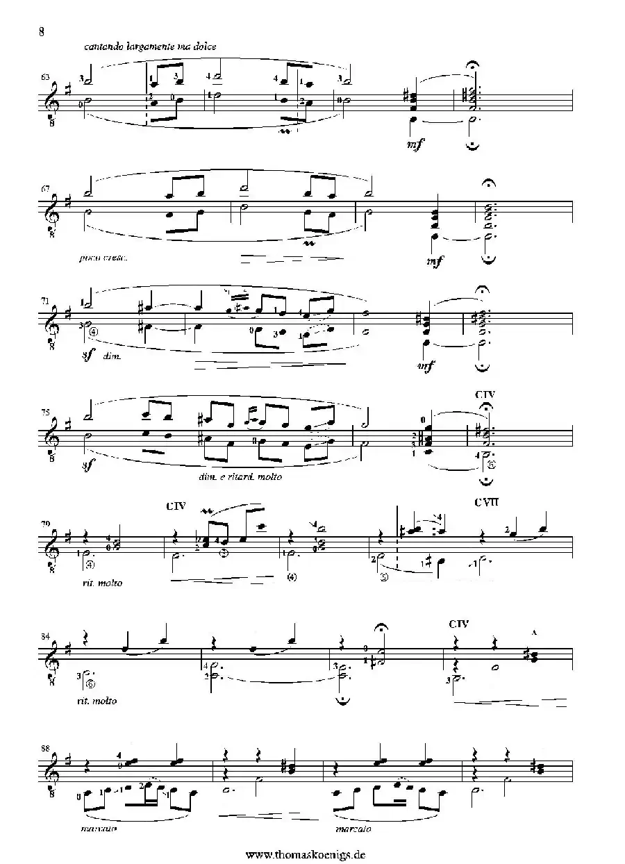 Asturias op.47 5（古典吉他）