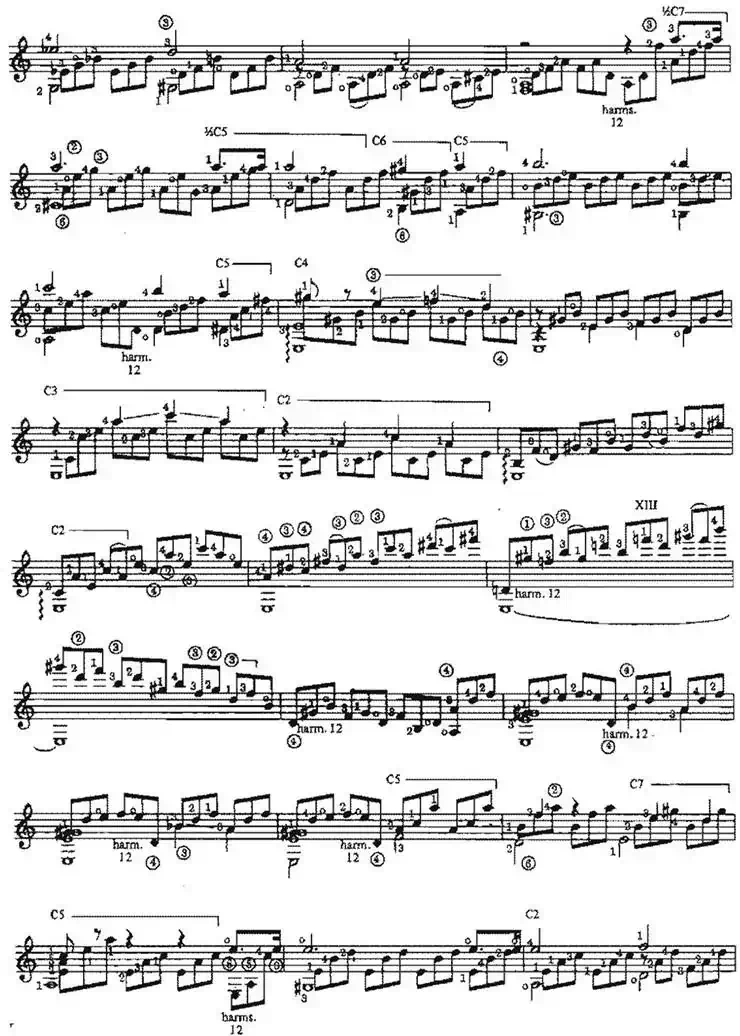 Adagio from SonataOp.27No.2（古典吉他）
