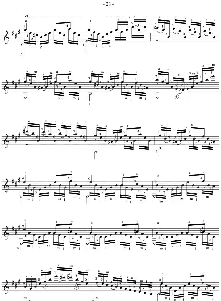Fernando Sor《12 Studies,Op.31》（STUDY 12）