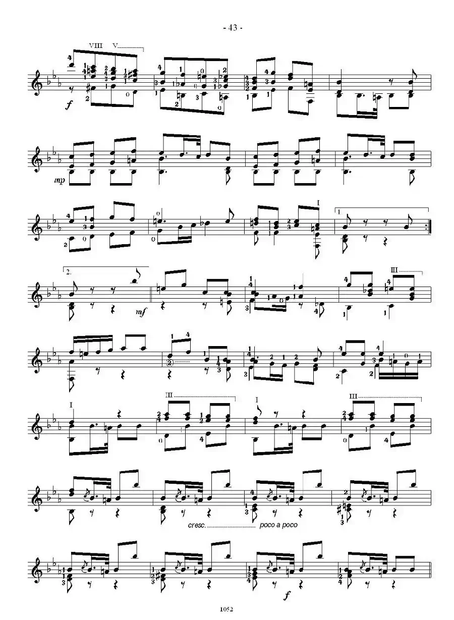 索尔·克斯特26首练习曲之21——26
