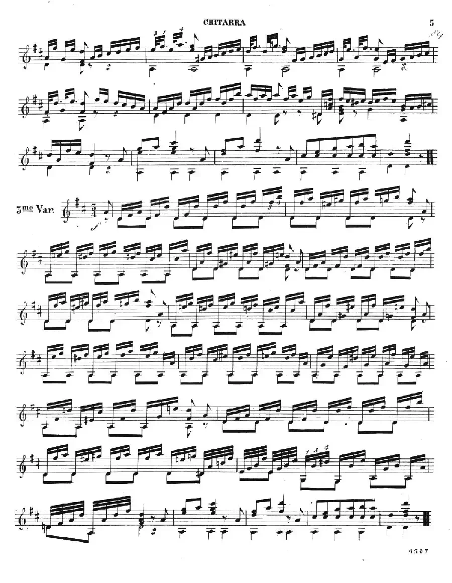 Carulli Op.364（古典吉他）