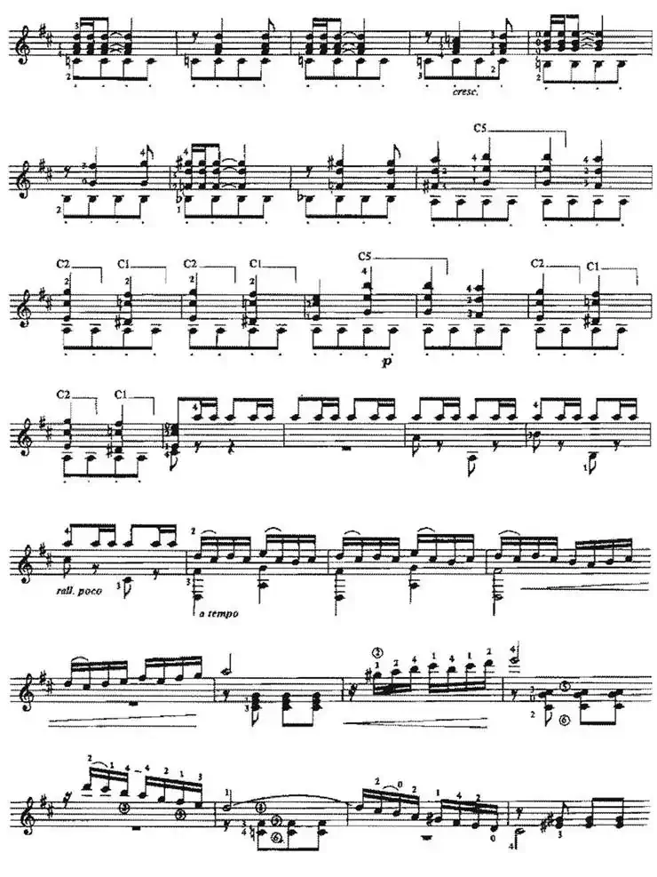 Alegro Sinfonico（古典吉他）