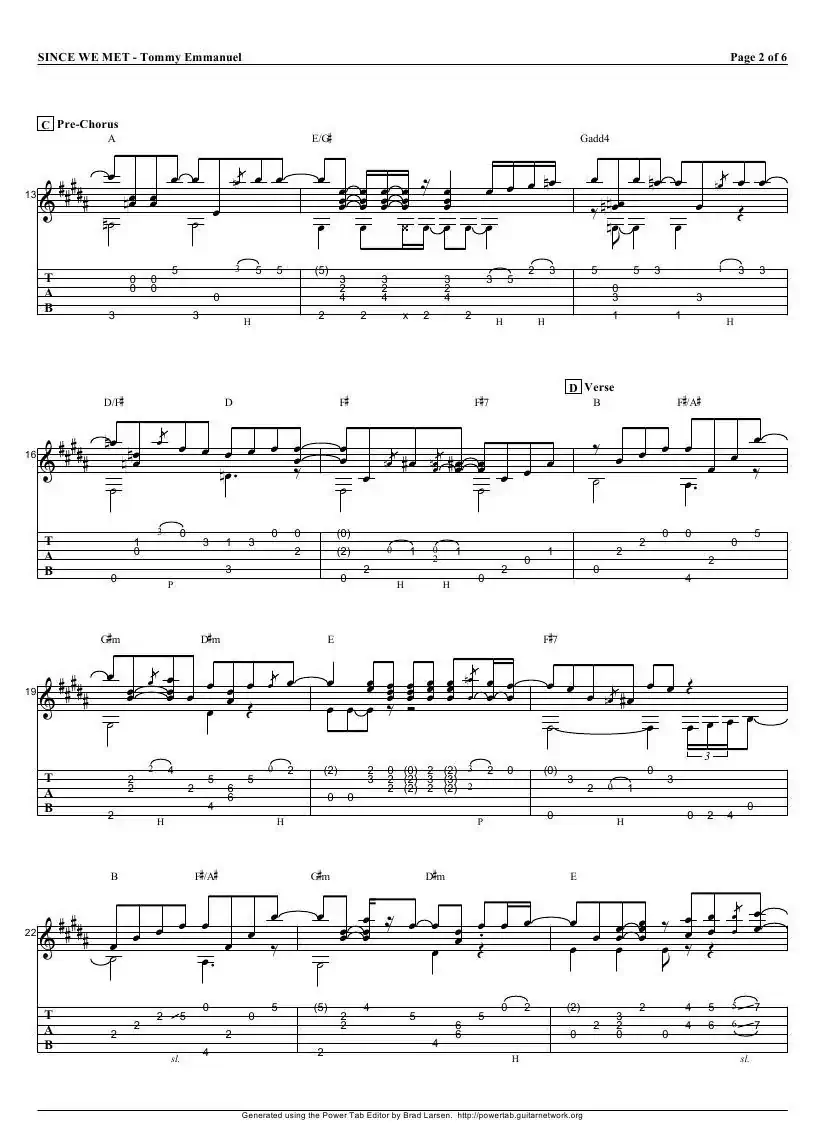 tommy emmanuel：since we met（指弹吉它）