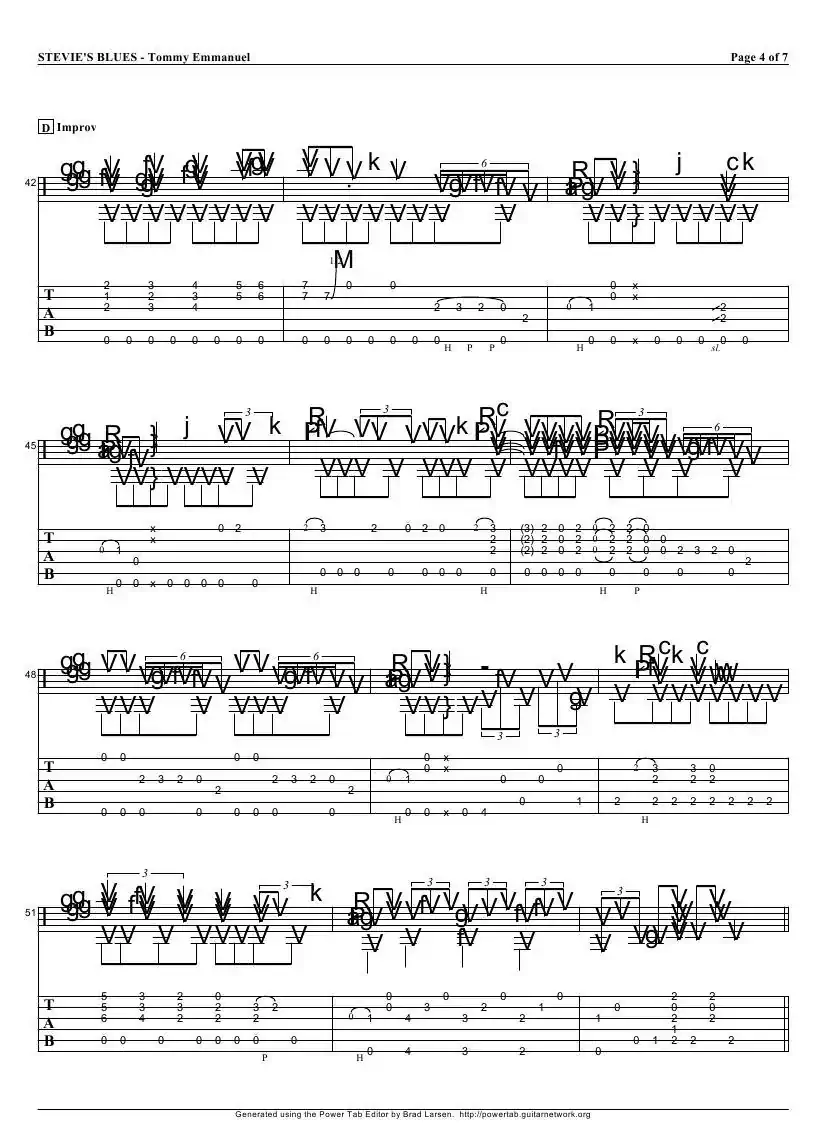 tommy emmanuel：stevies blues（指弹吉它）