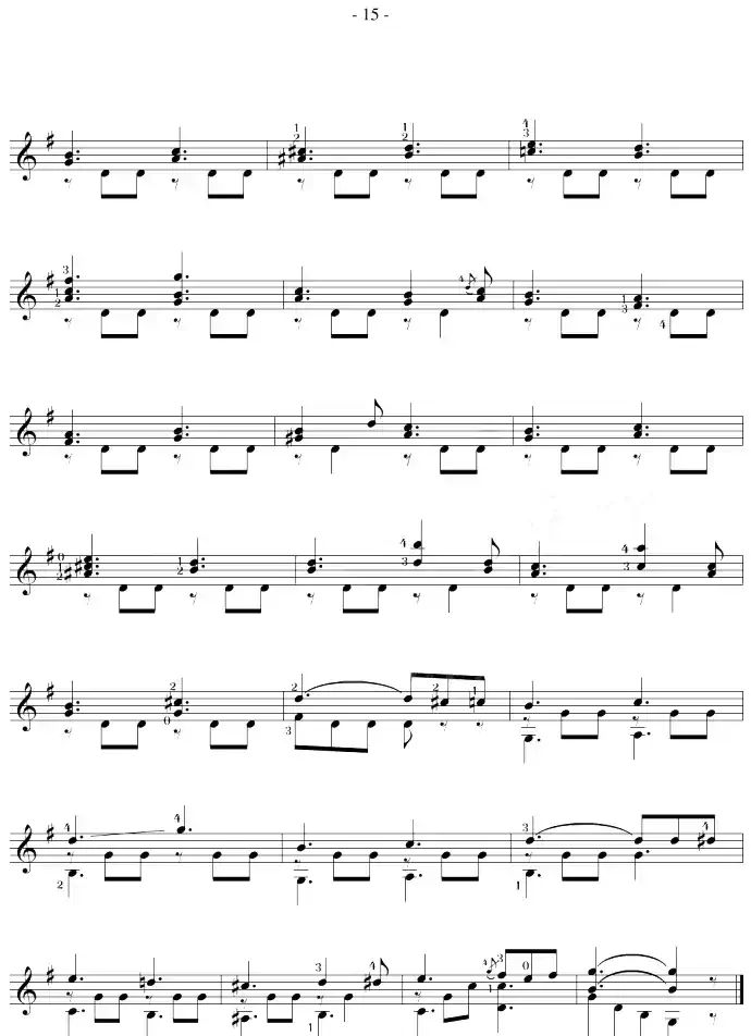 Fernando Sor《12 Studies,Op.60》（STUDY 8）