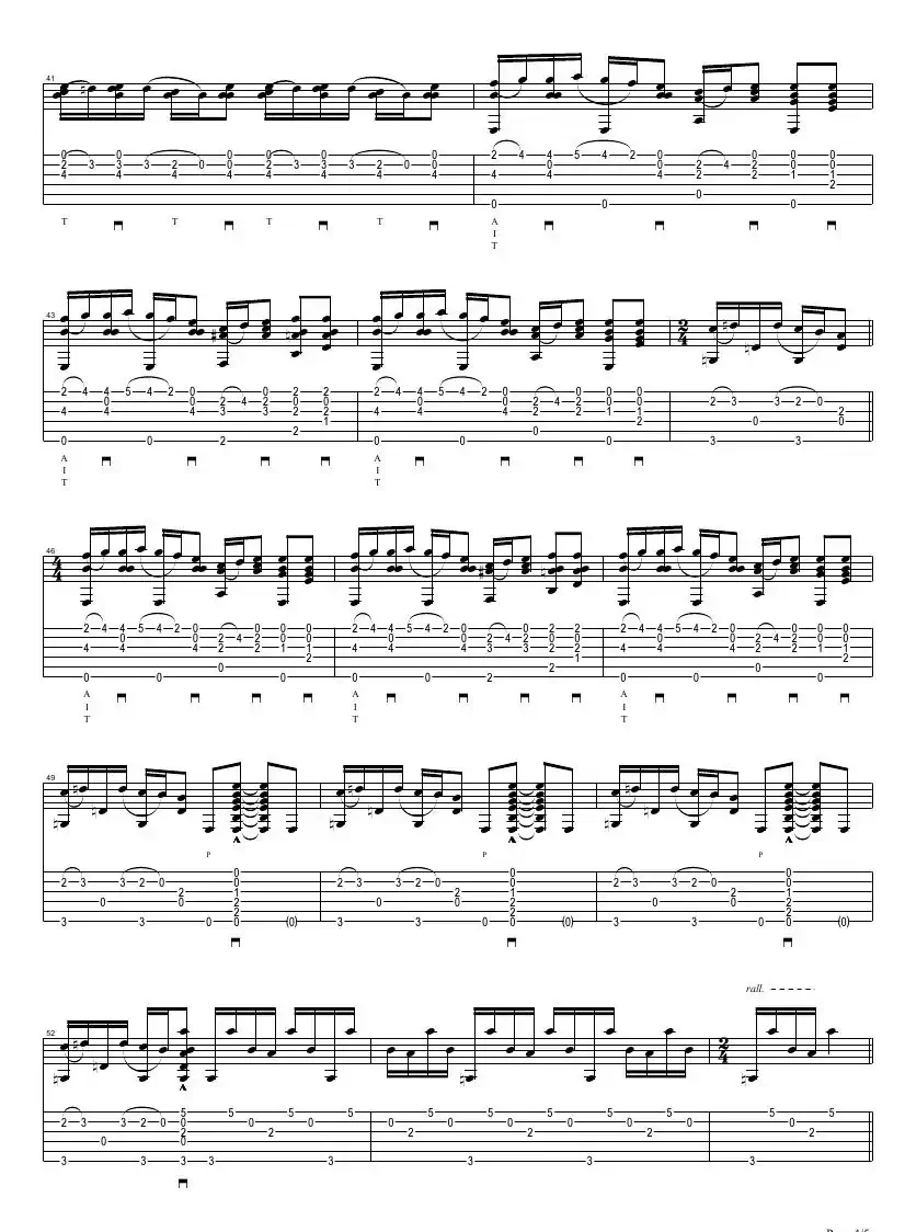 tommy emmanuel：the jolly swagman（指弹吉它）