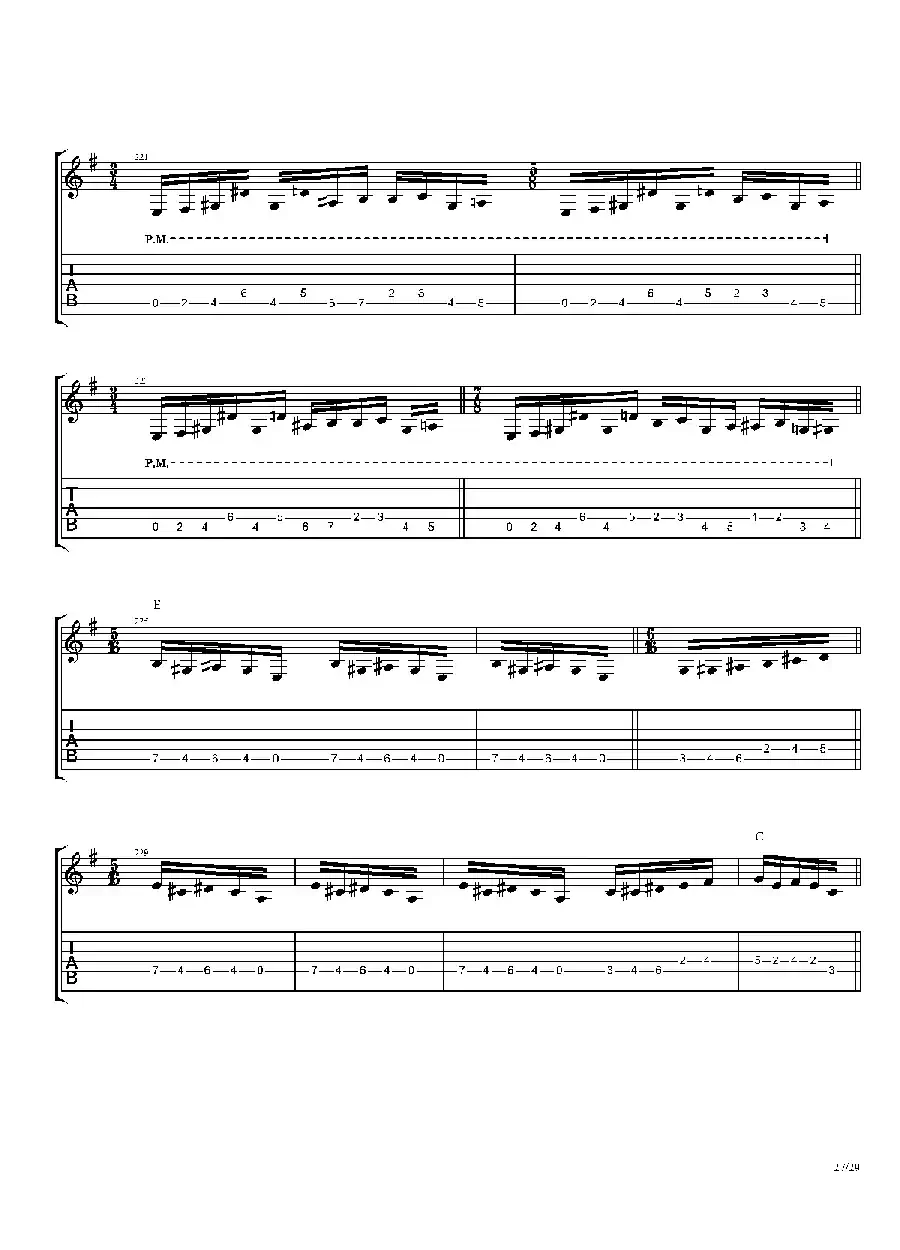 The Dance Of Eternity（吉他独奏）