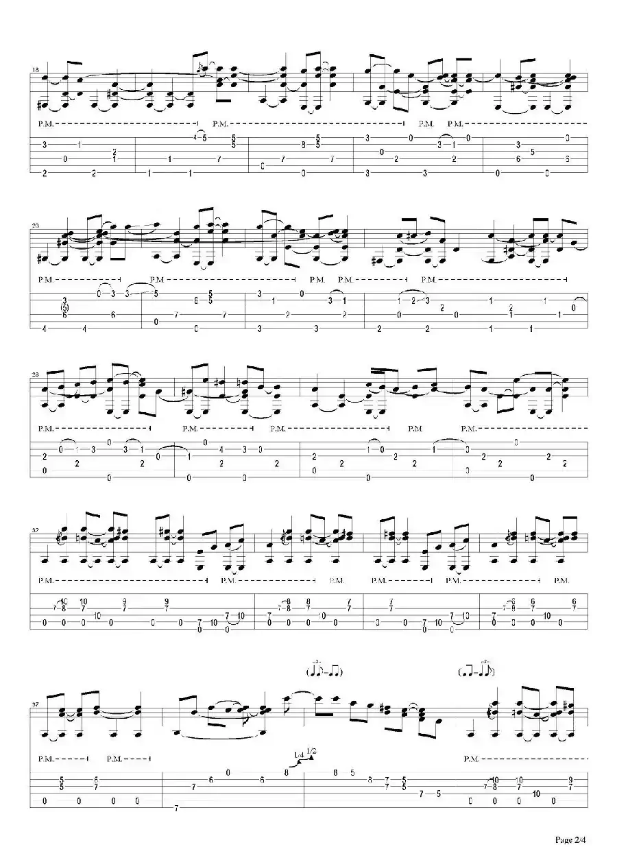 tommy emmanuel：house of the rising sun fragment（指弹吉他）