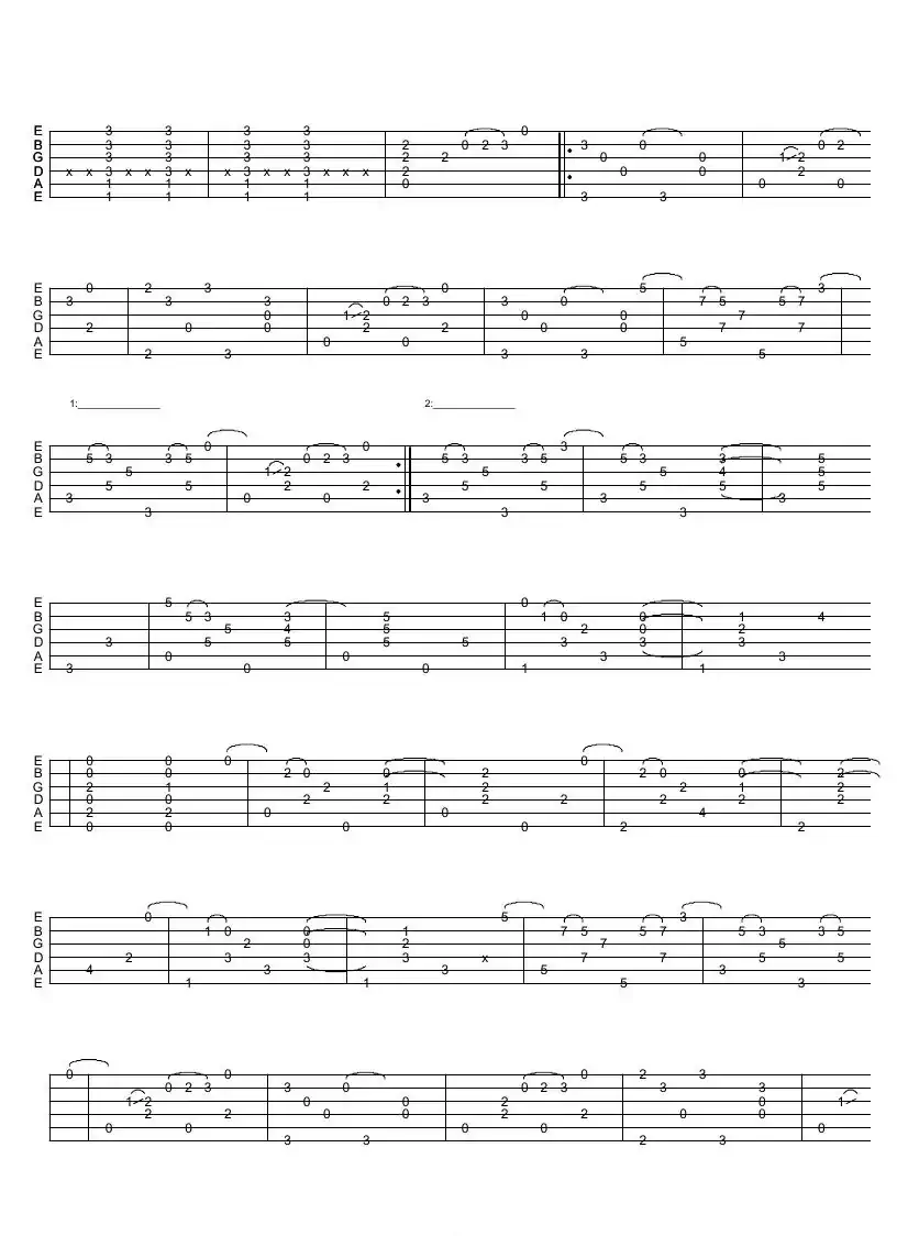 tommy emmanuel：timberlake road（指弹吉它）