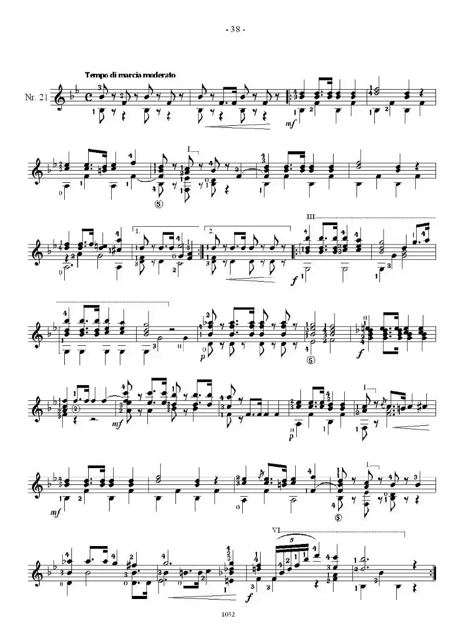 索尔·克斯特26首练习曲之21——26