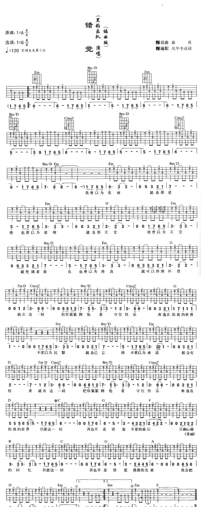 错觉(黑豹乐队演唱版)