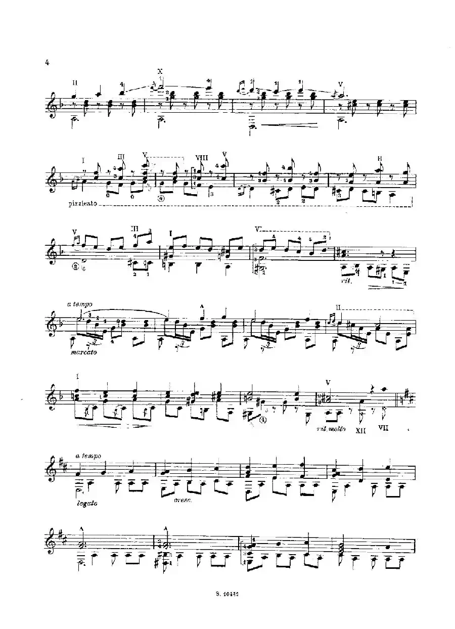 Cordoba(Cantos de Espana)（古典吉他）