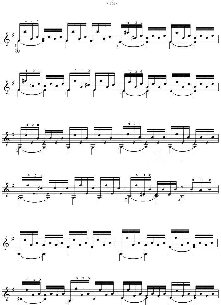 Sor-Coste《26 Studies》（STUDY 11）