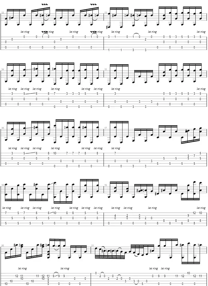 独一无二（古典吉他）