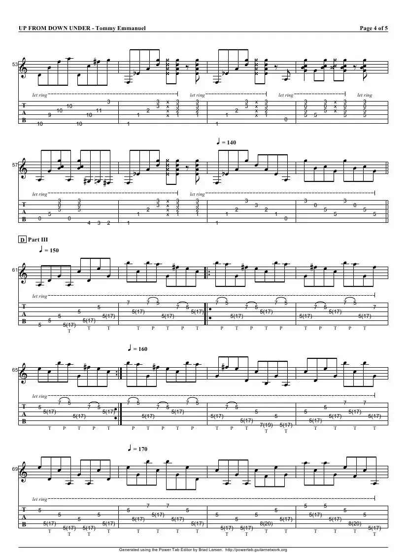 tommy emmanuel：up from down under（指弹吉它）