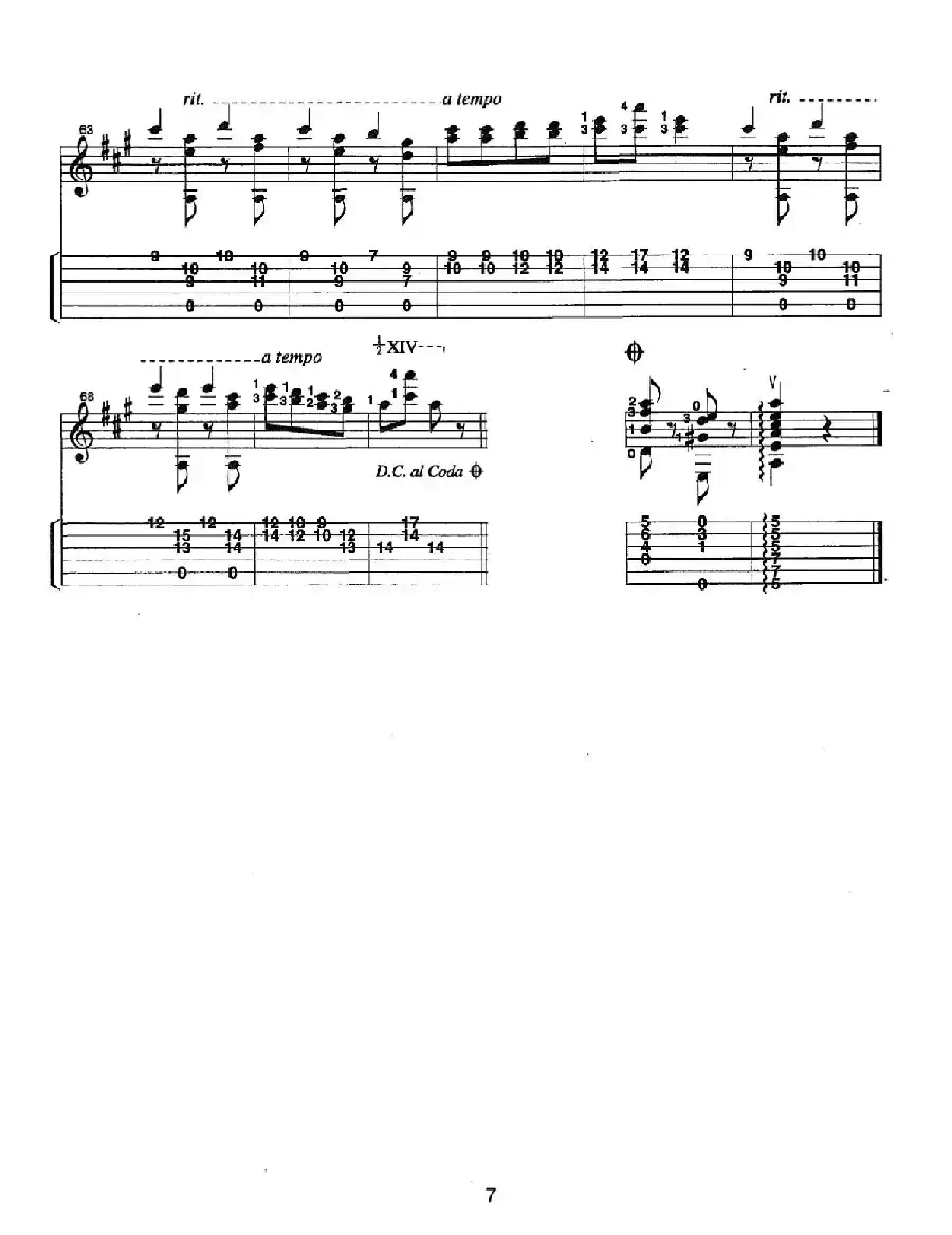 古典吉他：From the Dance（Hungarian Dance No.5）