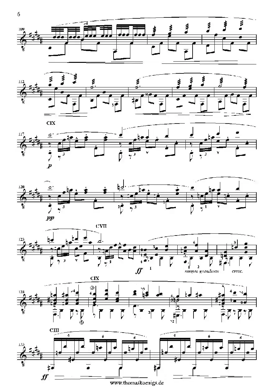 Cordoba op.232 NO.4（古典吉他）