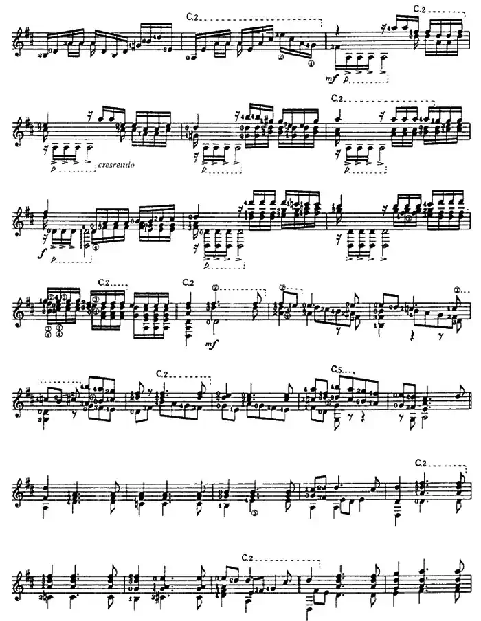 恰空舞曲（古典吉他）