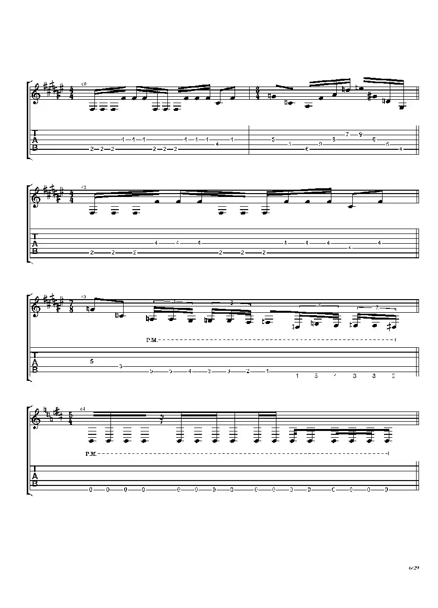 The Dance Of Eternity（吉他独奏）