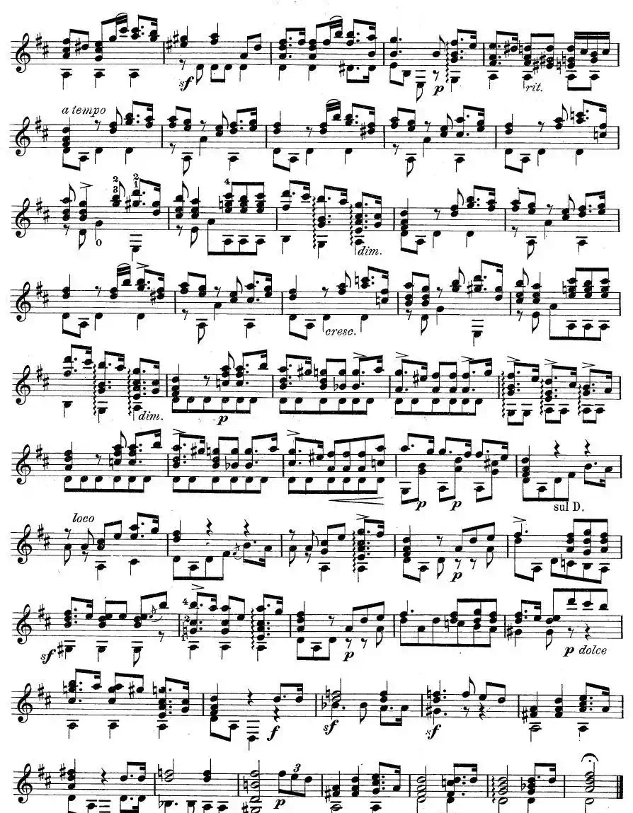 Andante.no1（古典吉他）